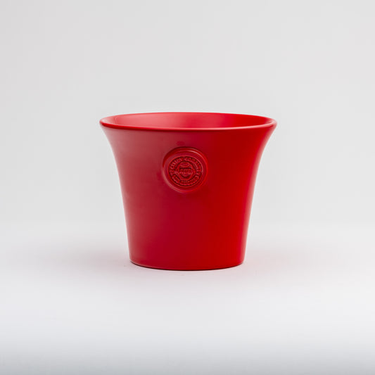 Spanish Flowerpot 9 Inch - Poppy Red