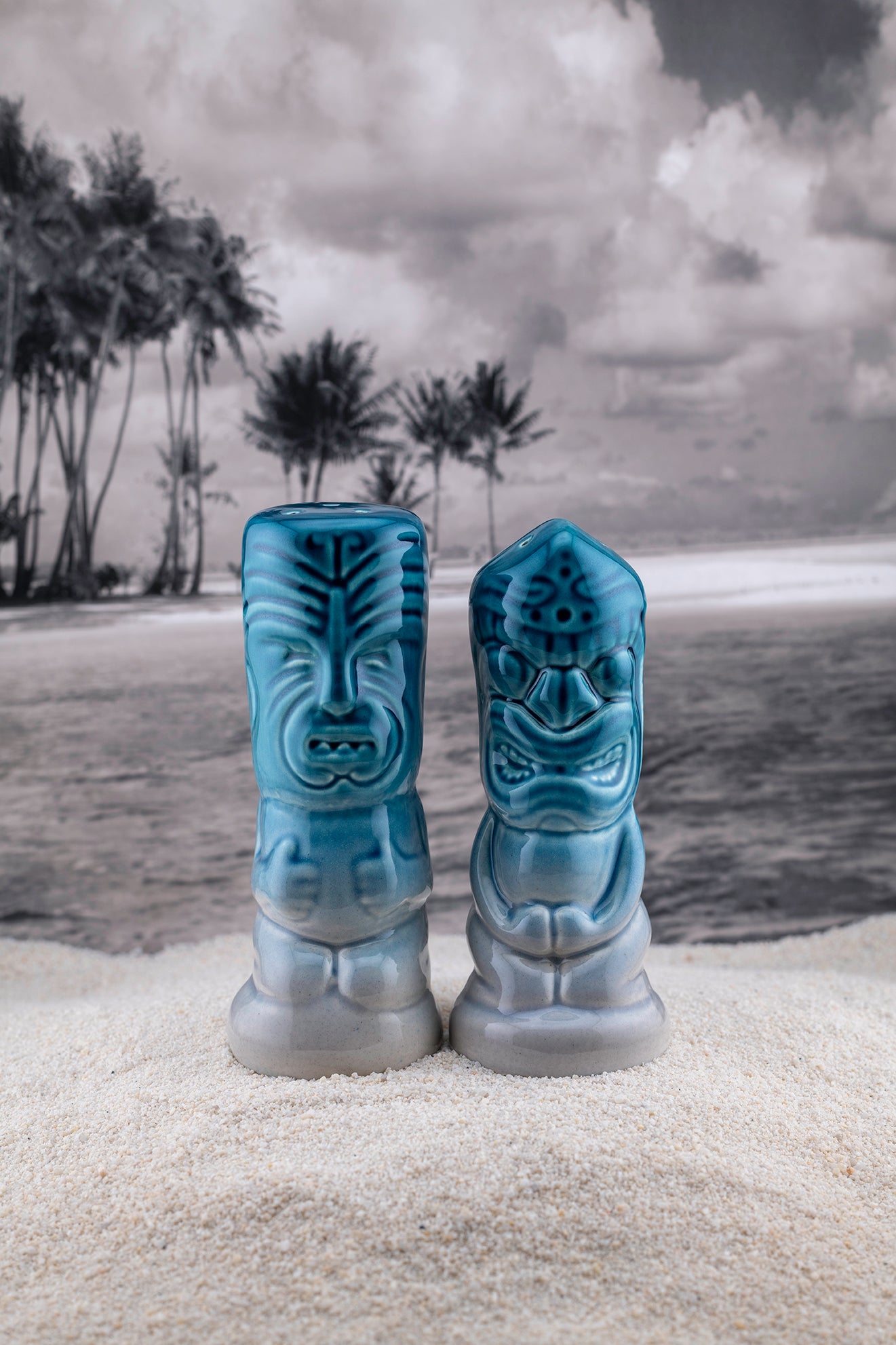 Tiki Salt & Pepper Shakers