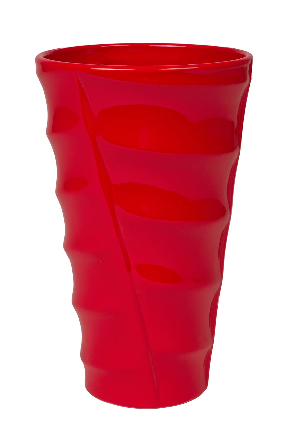 Large Madagascar Vase - Poppy Red